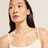 Eberjey Soft Stretch Recycled Lace Slip - Ivory
