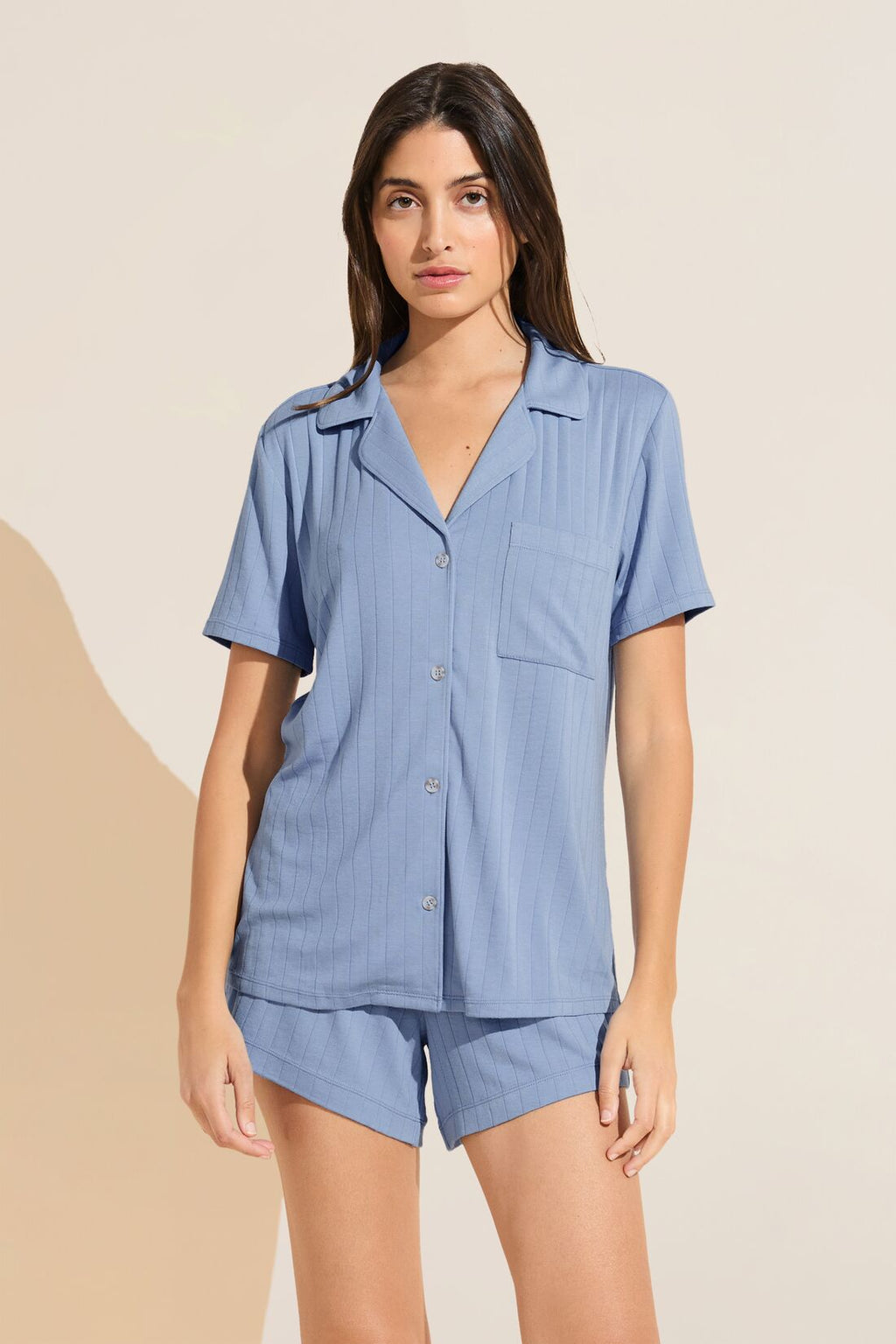 Gisele TENCEL™ Modal Rib Relaxed Short PJ Set – Eberjey