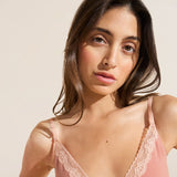 Eberjey Flora TENCEL™ Modal Cami & Short PJ Set - Rouge Pink/Rose