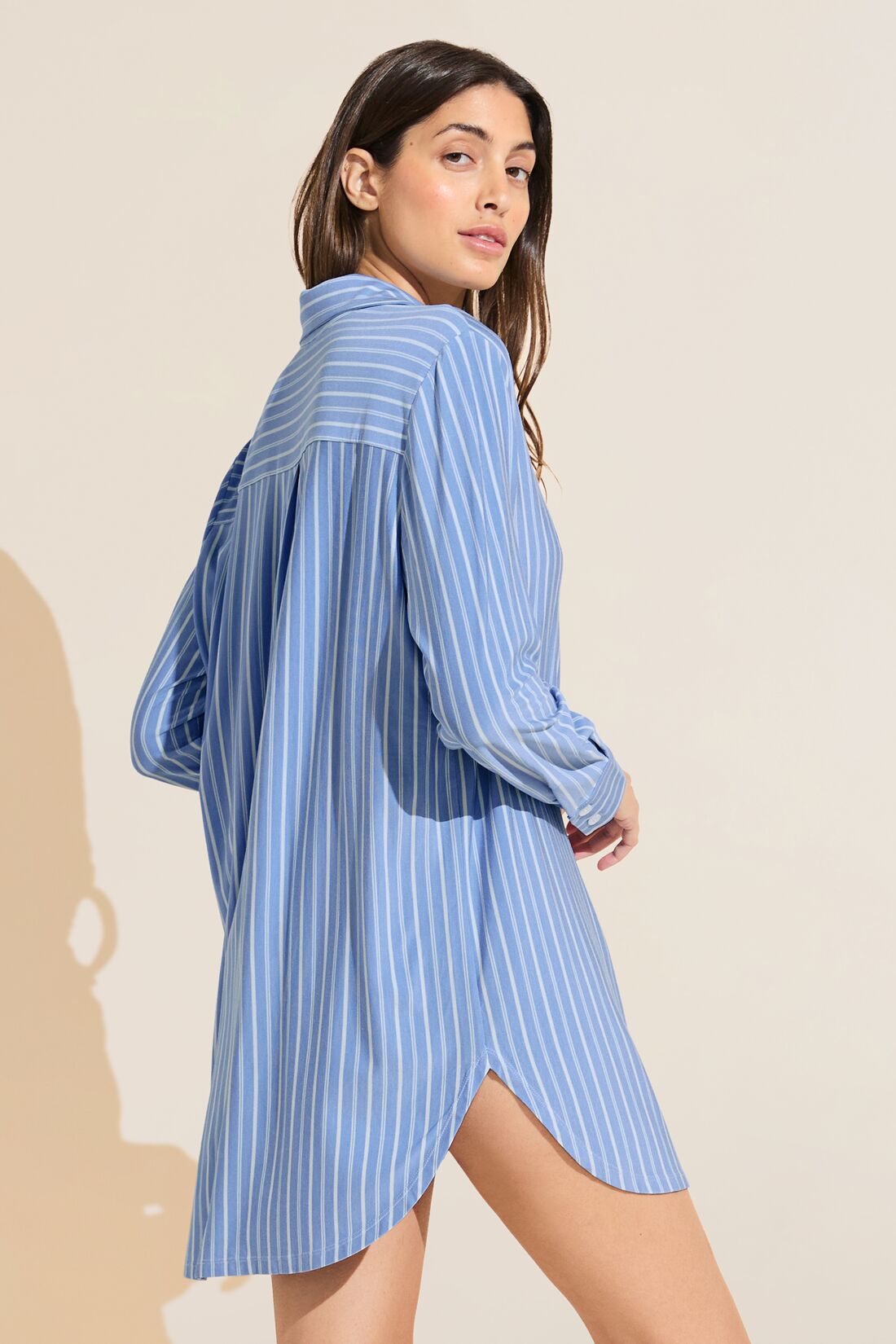 Gisele Printed TENCEL™ Modal Boyfriend Sleepshirt – Eberjey