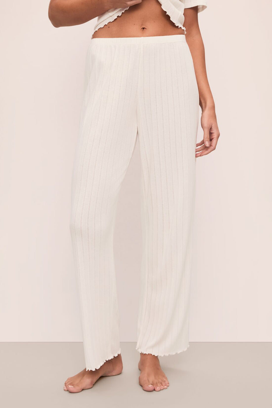 Pointelle Pant Black