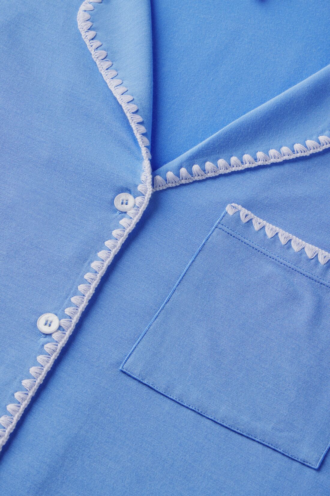 Image of Frida in Cornflower Blue/White