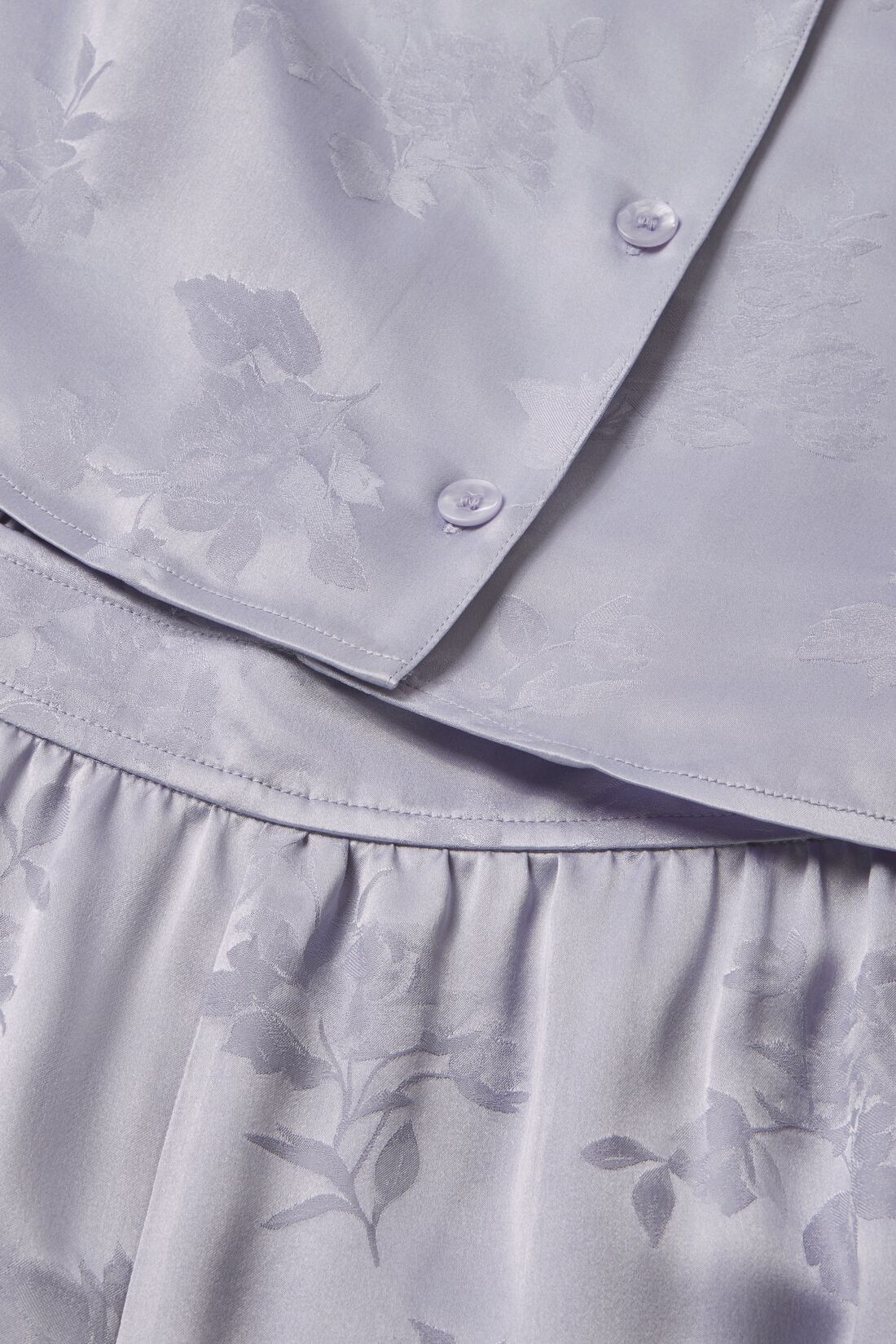  Washable Silk Jacquard in Rose Garden Lavender Dusk