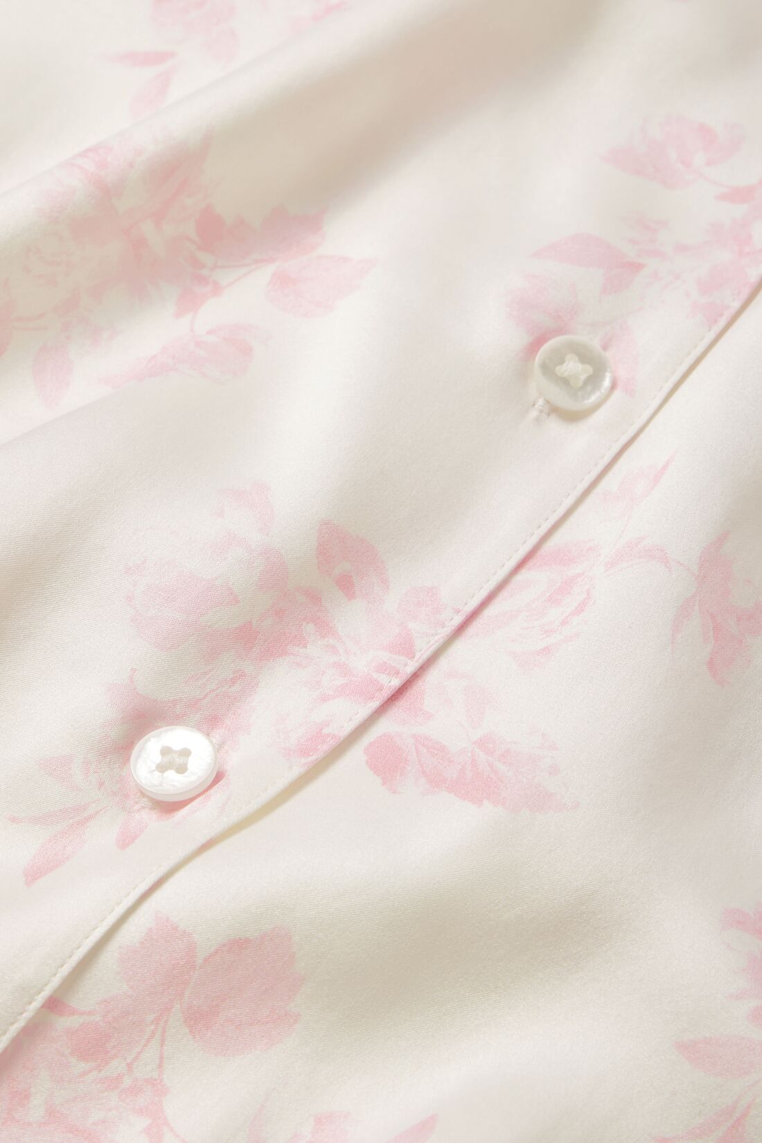 Inez Washable Silk  in Rose Garden Cameo Pink/Pale Pi