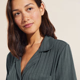 Eberjey Gisele TENCEL™ Modal Rib Relaxed Short PJ Set - Kelp