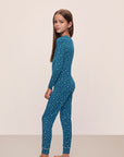 Kids Printed TENCEL™ Modal Unisex Long PJ Set