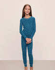 Kids Printed TENCEL™ Modal Unisex Long PJ Set