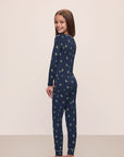 Kids Printed TENCEL™ Modal Unisex Long PJ Set