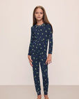 Kids Printed TENCEL™ Modal Unisex Long PJ Set