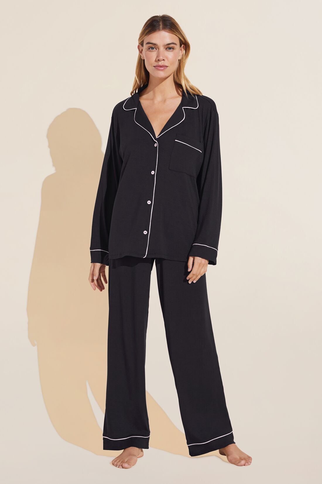 Gisele stretch-TENCEL modal pajama set