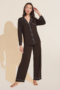 Gisele TENCEL™  Modal Long PJ Set - Java/Vista Blue