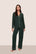 Model is wearing Gisele TENCEL™ Modal Long PJ Set  in Pine/Ivory