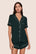 Model is wearing Gisele TENCEL™ Modal Relaxed Short PJ Set  in Pine/Ivory