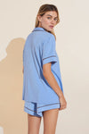 Gisele TENCEL™  Modal Relaxed PJ Set - Vista Blue/Java