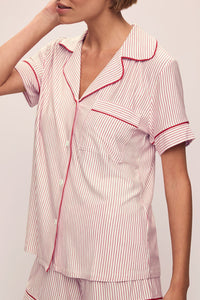 William Printed TENCEL™ Modal Long PJ Set