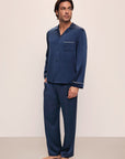 Charles Washable Silk Long PJ Set