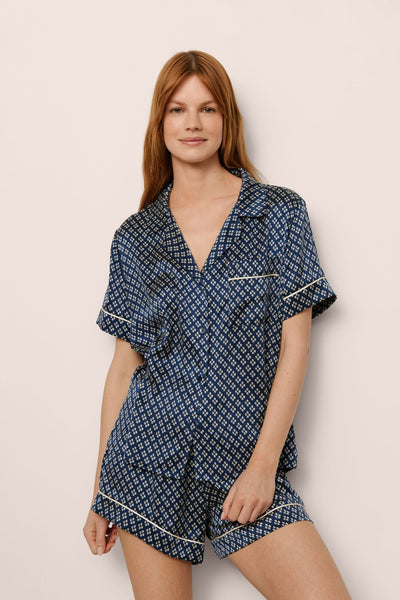 Inez Washable Silk Printed Short PJ Set – Eberjey