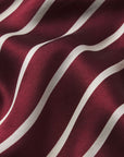 Detail shot of Classic Stripe Bordeaux