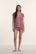 Model is wearing Frida TENCEL™ Modal Shortie Short PJ Set in Fig/Ivory
