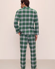 Men's Flannel Long PJ Set