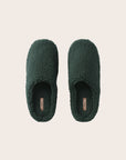 Image of sherpa slippers in pine