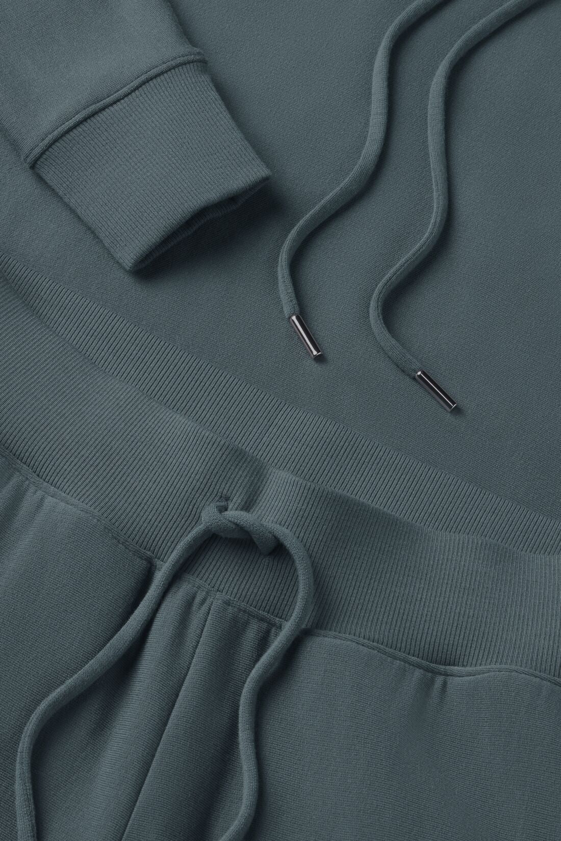 Image of Model softest sweats in stone blue
