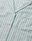 Nautico Relaxed Short PJ Set in Regatta Stripe Seagrass/White