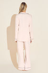 Gisele TENCEL™ Modal Sleepshirt - Black/Sorbet Pink - Eberjey