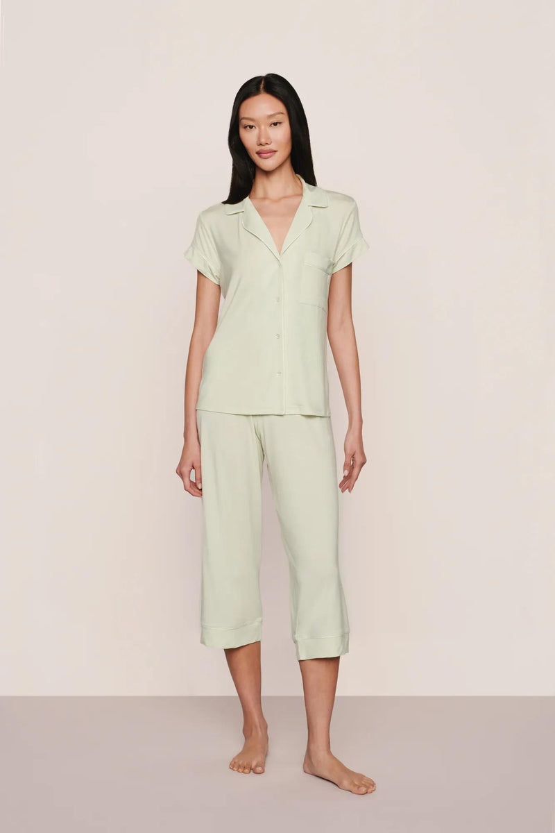 トップス Pj Gisele TENCEL™ Modal Short Sleeve Cropped PJ Set – Eberjey