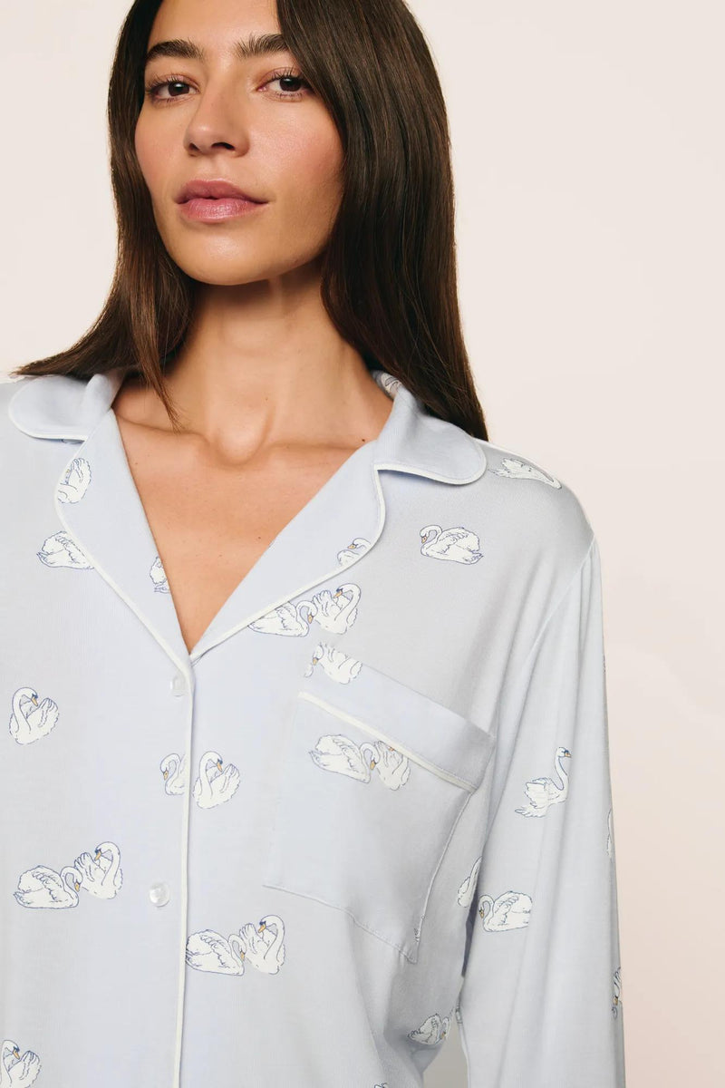 Gisele Printed TENCEL™ Modal Long PJ Set – Eberjey