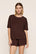 Model is wearing Gisele TENCEL™ Modal Everyday T in Shirt