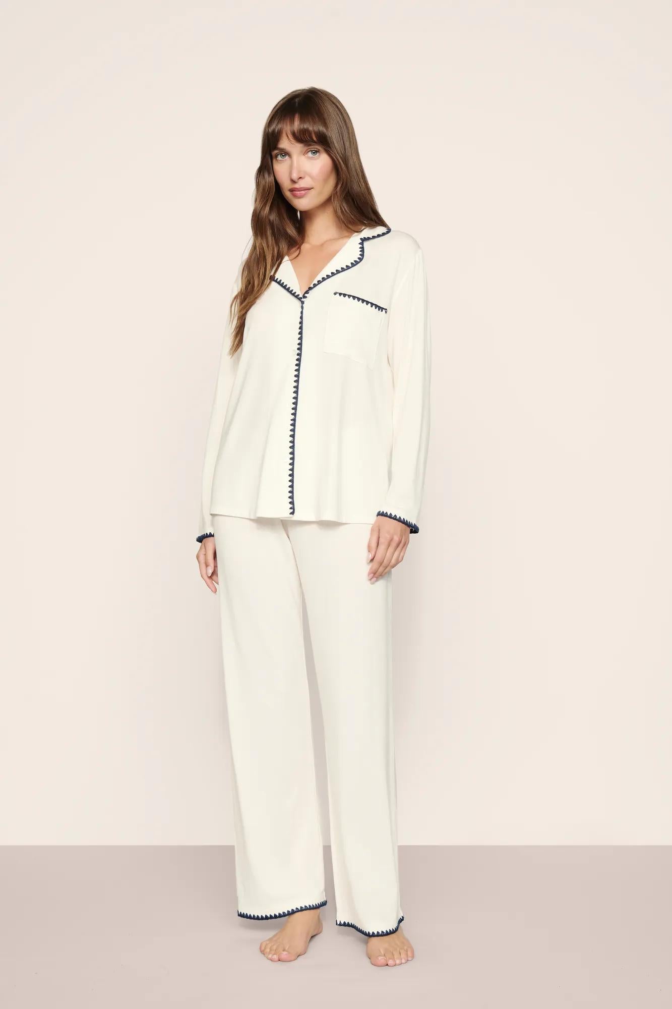 ✩ジェットスリム　イートロンスリー　✩ Frida TENCEL™ Modal Long PJ Set – Eberjey