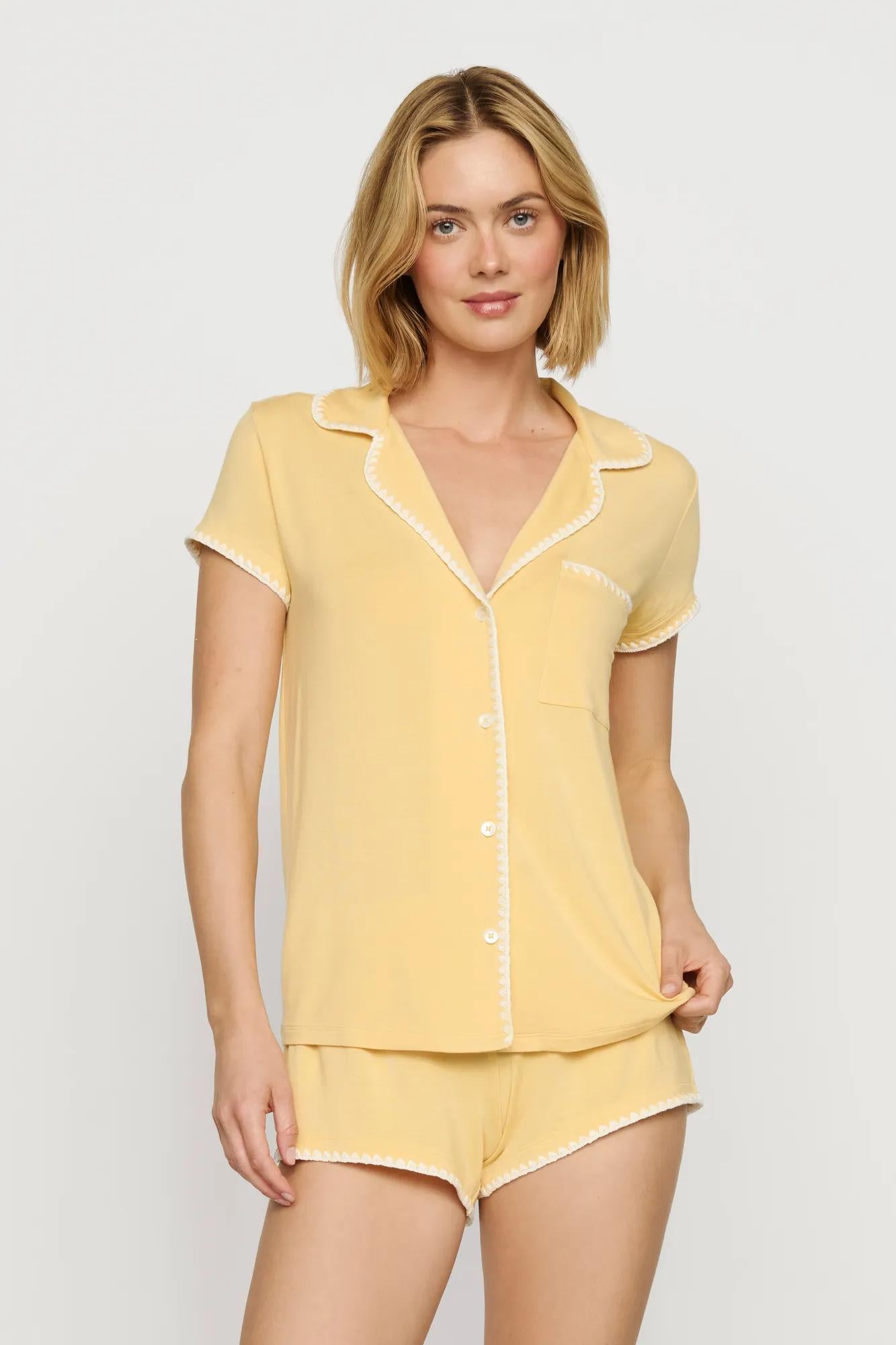 Frida TENCEL™ Modal Shortie Short PJ Set – Eberjey