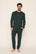 Model is wearing Henry Printed TENCEL™ Modal Long PJ Set in Winter Pine