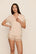 Model is wearing Malou TENCEL™ Modal Shortie Short PJ Set in Tea Rose