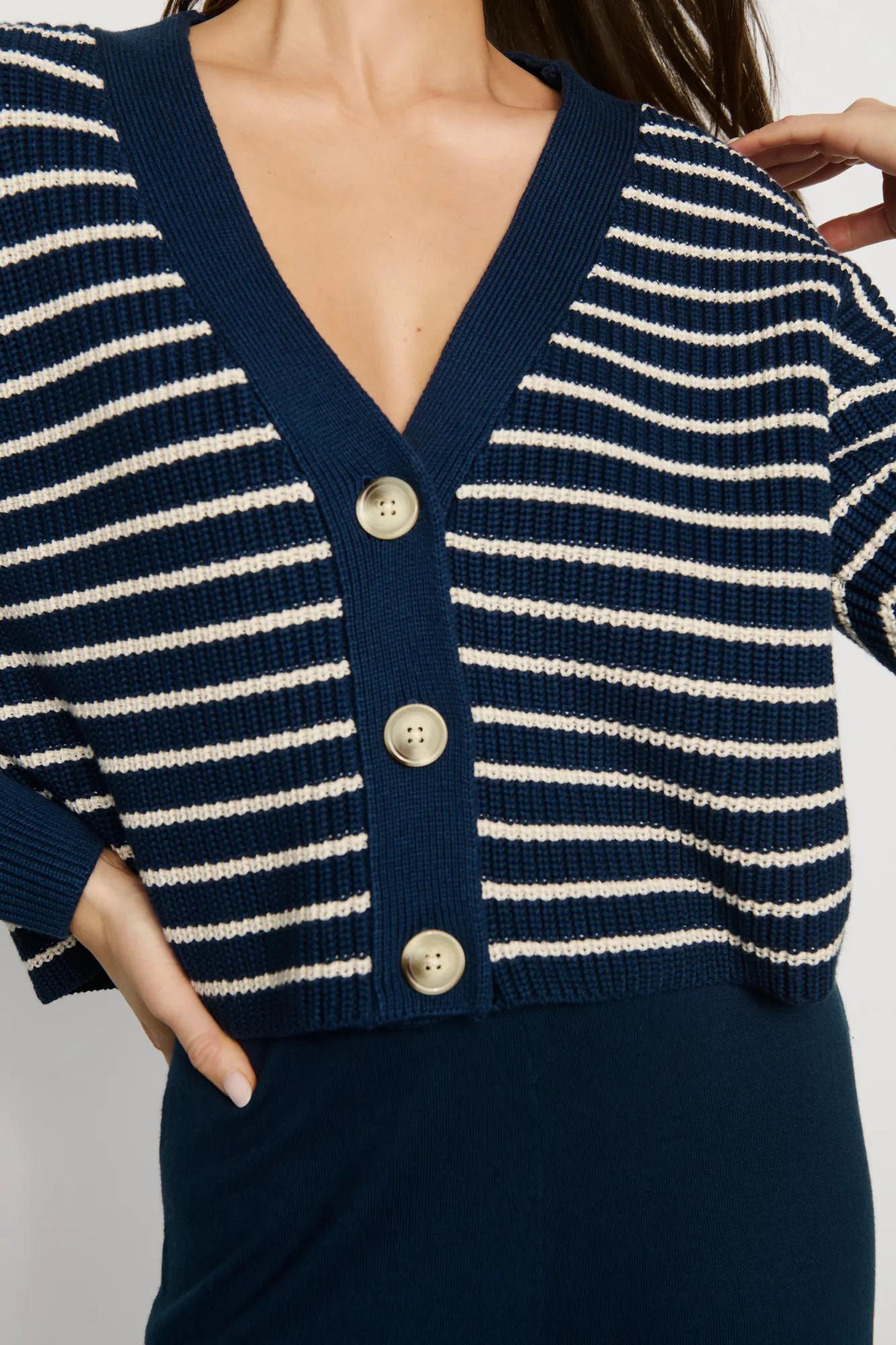 Coastal Cotton Sweater Cardigan – Eberjey