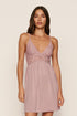 Model is wearing Mariana TENCEL™ Modal Chemise in Woodrose
