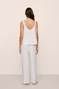 Linen Blend Relaxed Pant
