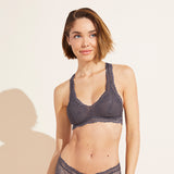 Eberjey Colette Racerback Bralette - Pebble