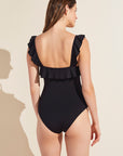 Model wears Jane Smooth One-Piece in Black.