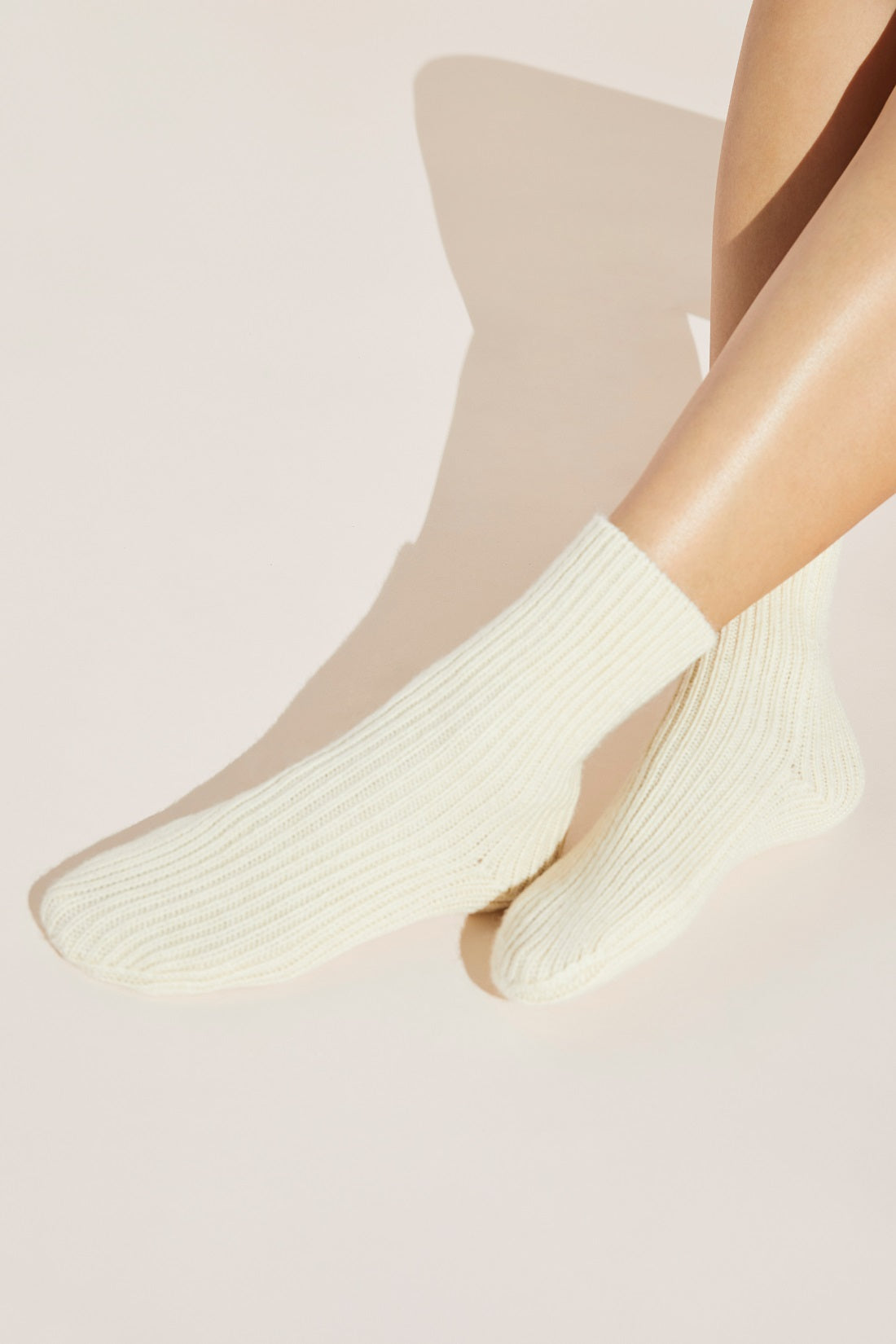 Cozy sock in Ivory