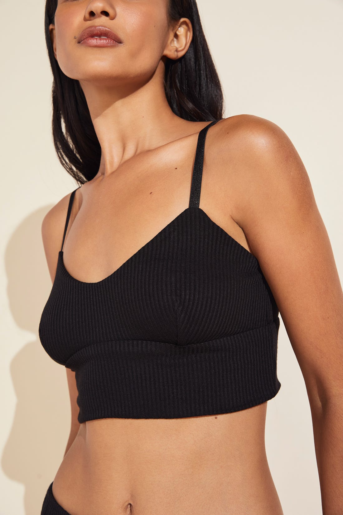 NWT Enbliss luxe bralette in size large. Black. - $16 New With