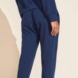 Eberjey Blair French Terry Pant - Navy