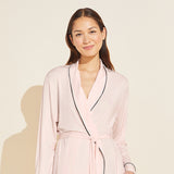 Eberjey Gisele TENCEL™ Modal Robe - Sorbet Pink/Black