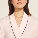 Eberjey Gisele TENCEL™ Modal Robe - Sorbet Pink/Black