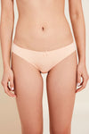 Pima Stretch Cotton Bikini - Buff