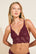 Model wears Naya Longline Bralette in Mulberry.