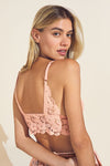 Naya Longline Bralette - Rose Cloud