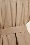 Harper Linen Dress - Khaki