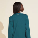 Eberjey Gisele TENCEL™ Modal Sleepshirt - Evergreen/Ivory
